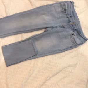 light wash jeans! barely worn!